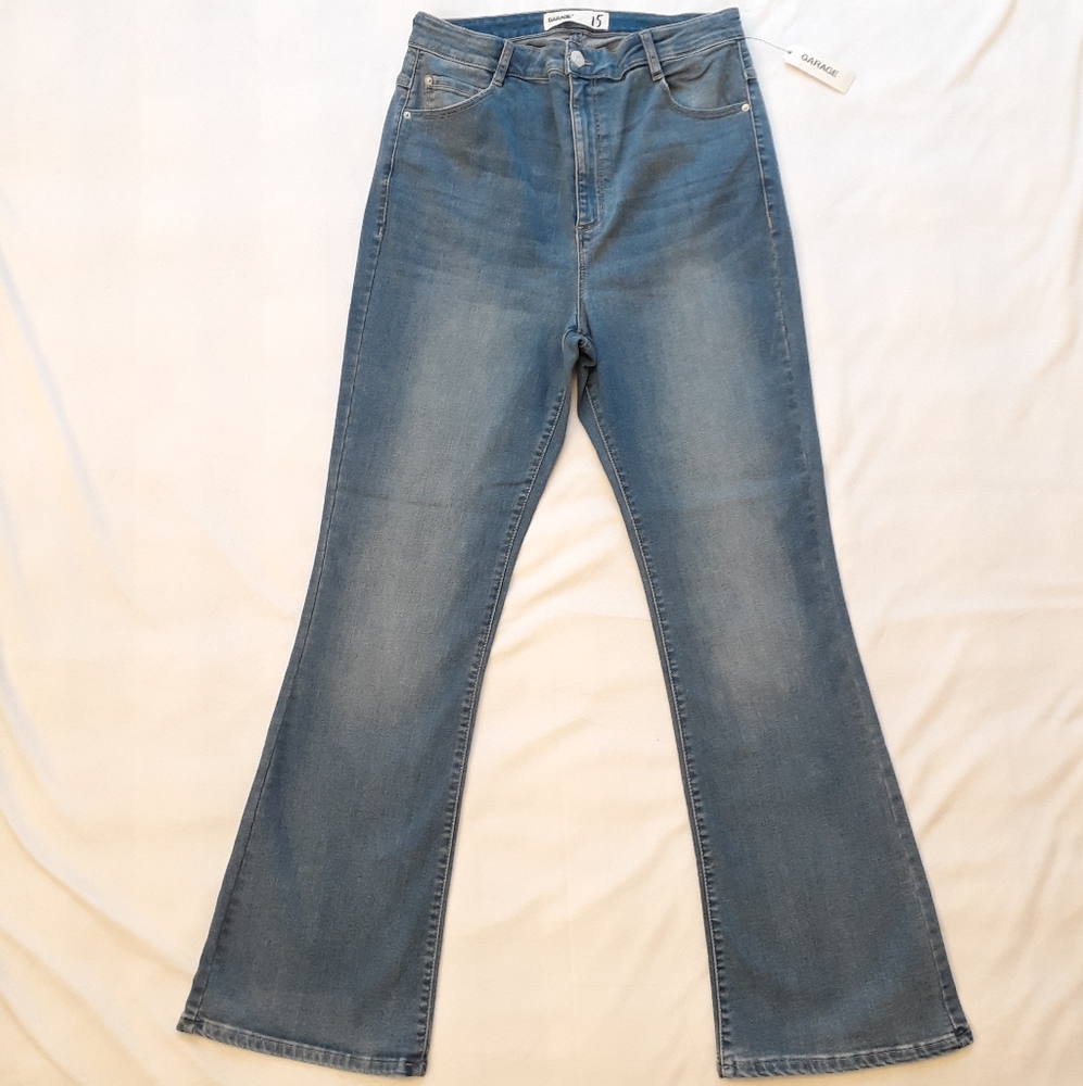 Garage High Rise Flare Jeans